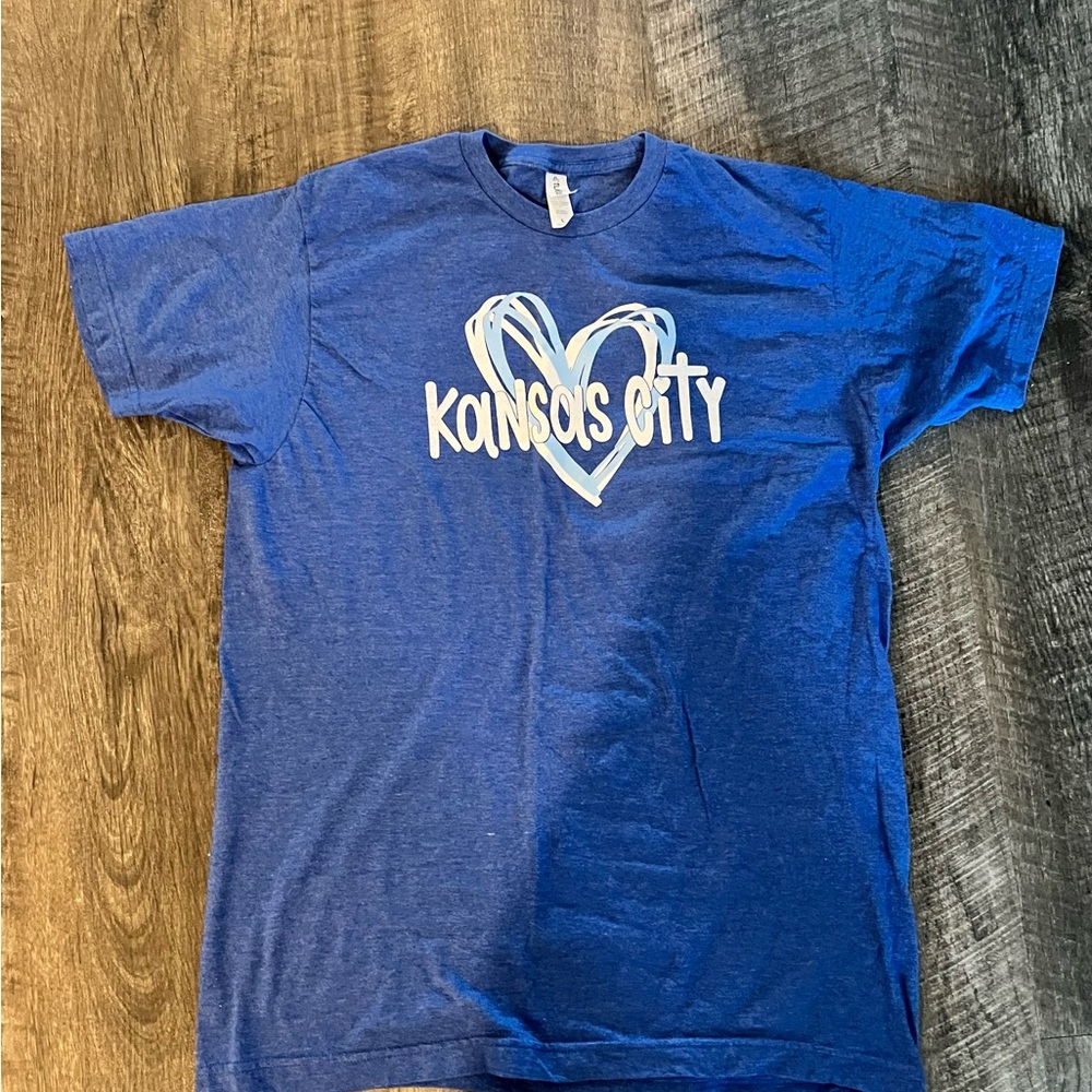 Women’s  Blue Kansas City T-Shirt